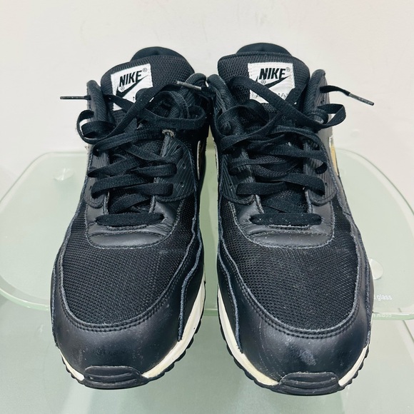 Nike Air Max 1 Essential (931902-991)‎ Sneakers Men Size 15 Black / Gold - Picture 5 of 10